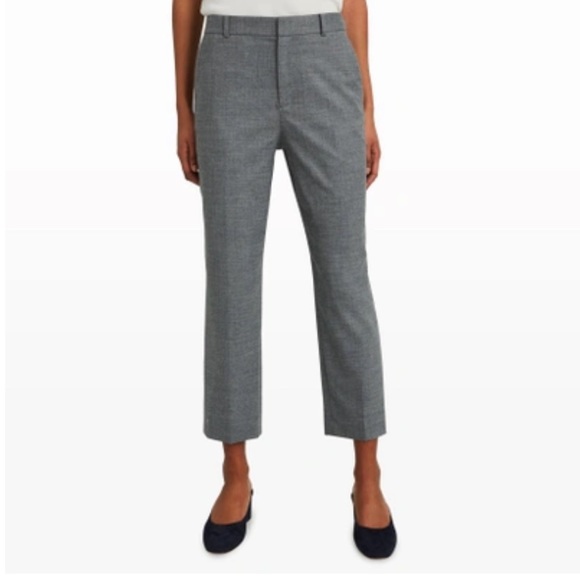 Club Monaco betia straight pant pantalons grey - Picture 1 of 10